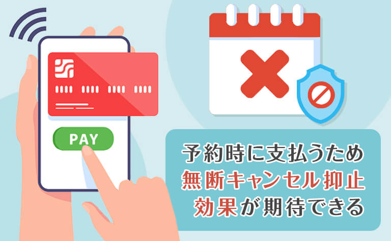 事前決済を導入する
