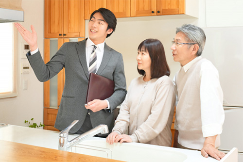 不動産物件の内見
