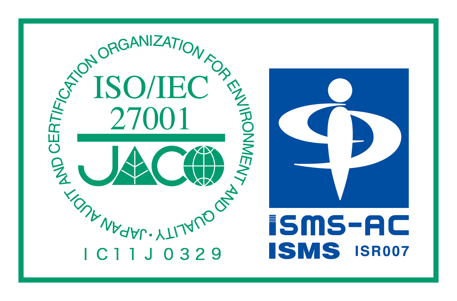 ISO27001認証マーク